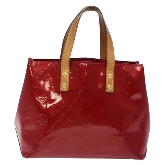 LOUIS VUITTON Monogram Vernis Reade PM Hand Bag Pomme D'amour M91990 - Picture 2 of 12